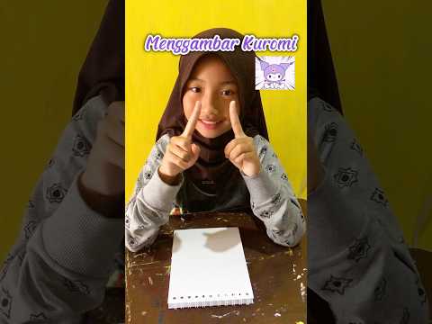 Menggambar Kuromi Ungu