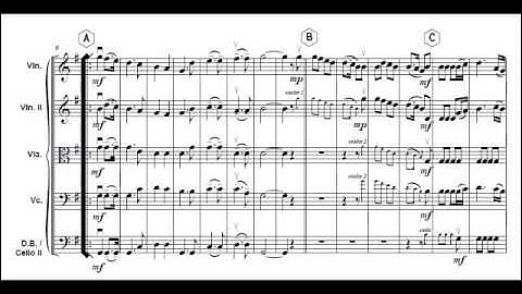 Joy to the World for easy string orchestra