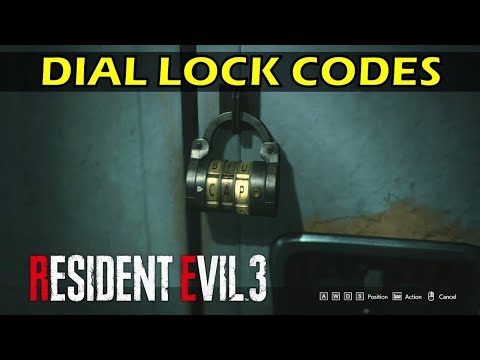 Police Station: All Dial Lock Codes | Resident Evil 3 Remake