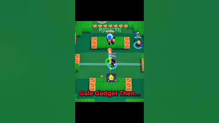 Gale Gadjet Now VS Then 🥵💀 #brawlstars #edit #oldbrawl #giveaway #supercell