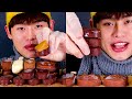 매그넘 티코 초콜릿커버아이스크림(Feat.흑당스프레드) 먹방~!! Chocolate Cover Ice Cream MuKBang~!!