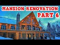Renovating An Abandoned Log Cabin Mansion Part 6 (BIG CHANGE)