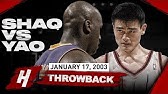 The Time Yao Ming Tricked Shaq ???? - Youtube