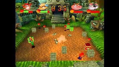 Crash Bash - Jungle Bash - Platinum Relic