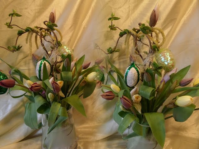 DIY: BLUMEN-Werkstatt , tolle Blumen-Deko mit Frühlingsblühern SELBER MACHEN für 4,29€ How to