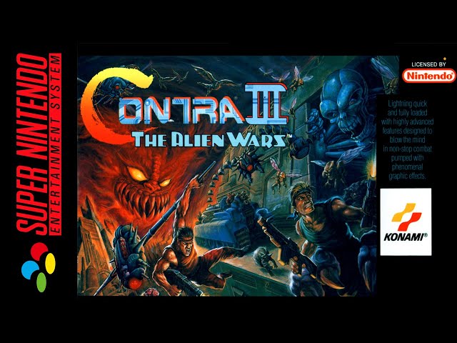 Contra 3 Super Nintendo Jogos