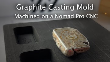 Machining a Custom Graphite Mold for Metal Casting - #MaterialMonday