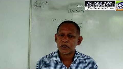 Math class 1 page no 71