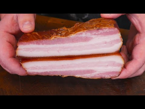 Как приготовить бекон из свинины в домашних условиях