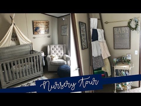 nursery-tour-|-baby-boy-vintage-tribal-themed-nursery