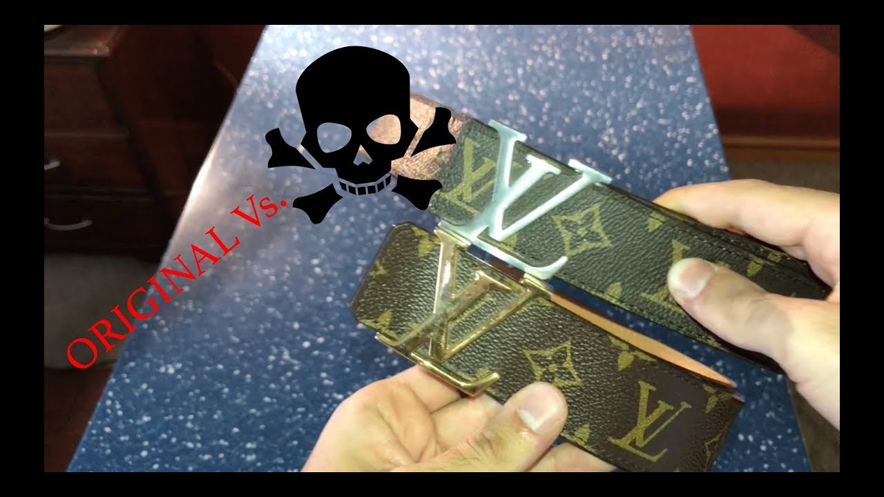 DIFERENCIA ENTRE CINTO RÉPLICA LOUIS VUITTON || REVIEW - YouTube