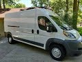 Promaster  Camper Van-First Walk Through-Van Build Completed