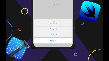 Showing Multiple Options With Action Sheet In SwiftUI | SwiftUI Tutorial