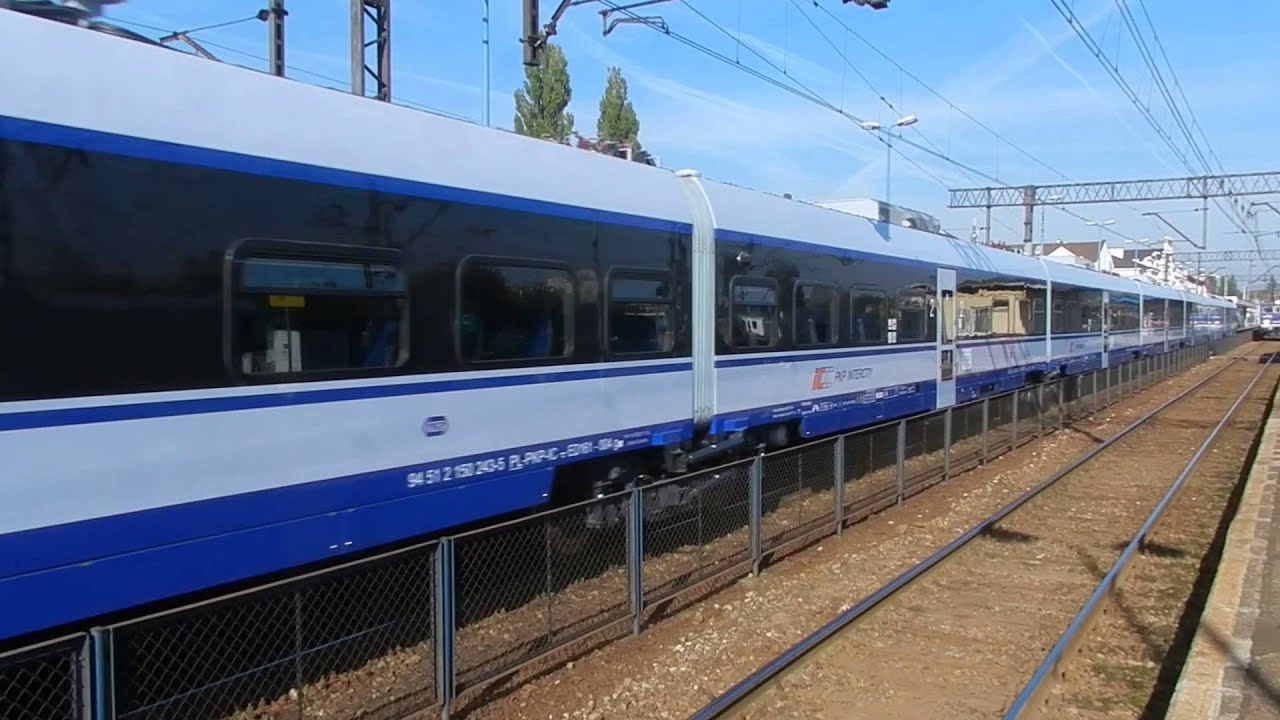 ED161-004 PESA DART PKP IC z wizytą w Lublinie - YouTube