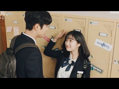 New Korean Mix Hindi Song ? {Part 4} ? High School Love Story ? Girl Found Out That She's in Comic ?