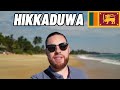 First impressions of sri lanka  exploring hikkaduwa beach 