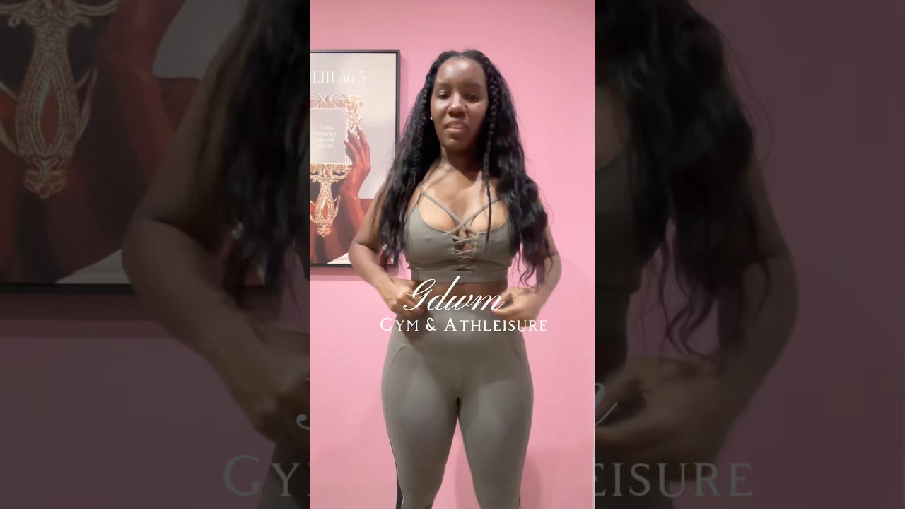 GDWM Gym + Athleisure outfit #outfit #fashion #gdwm #grwm #ootd #gym