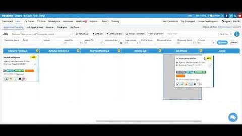 Invoice tracking by HireXpert