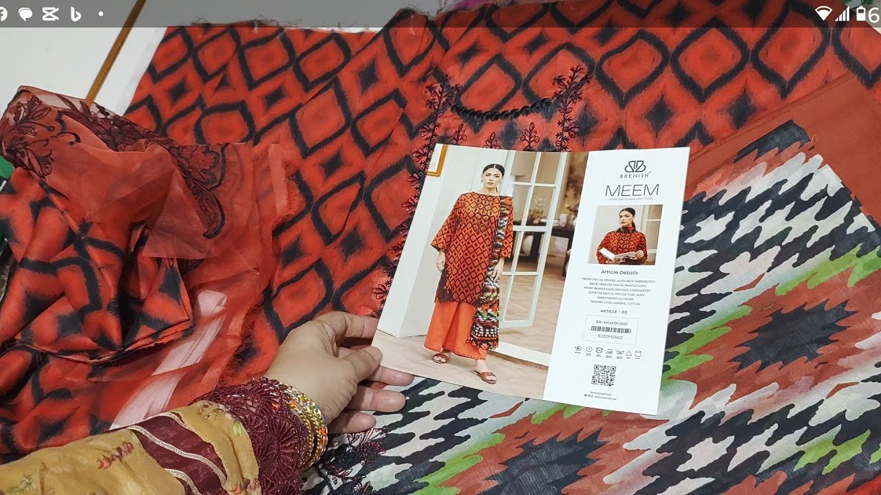 Meem By Brenish Gulljee|Luxury Lawn Collection| Pakistani Dress|Summer Collection