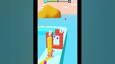 Cube Surfer Level 10 | Android Funny Game | Block Surfer | Ashish Gaming
