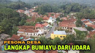 PESONA DESA LANGKAP BUMIAYU DARI UDARA