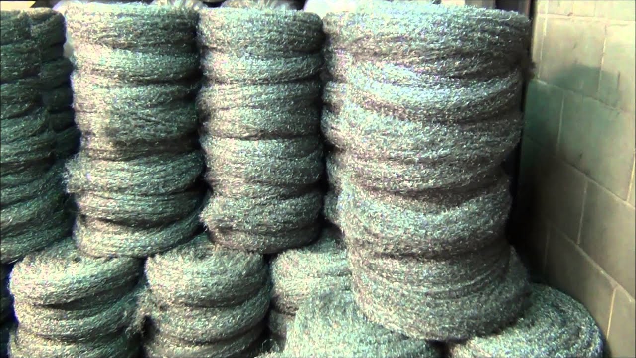 Fabricando lana de acero YouTube Fabricando lana de acero YouTube