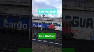 SBB CARGO Güterzug bei Spreitenbach, Kanton Aargau, Schweiz 2023 / #shorts