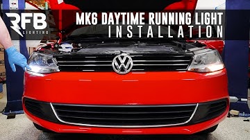 MK6 Daytime Running Light Installation | RFB Lighting