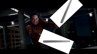 Spiderman Vs Venom but everytime a metal pipe hits the metal pipe meme plays