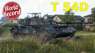 World of Tanks T 54D - Record-Breaking Damage for This Tank Line.