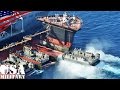 遠征ドック型運搬艦・LCACを3隻同時運用できる海上兵站基地【新艦種】 - Expeditionary Transfer Dock (ESD) USNS Montford Point