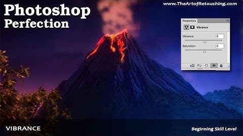 Vibrance Adjustment Layer | Photoshop Beginner