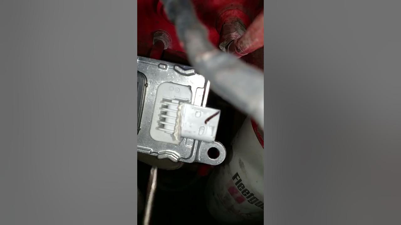 Cummins Intake nox. Sensor install - YouTube