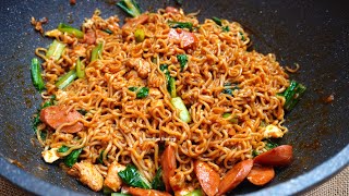 maggi goreng mudah & sedap by malina lina pg | resepi maggi | resepi orang bujang