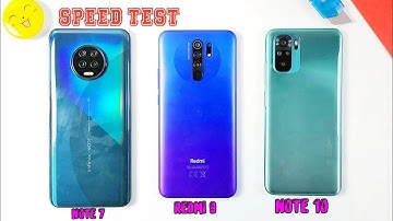 Infinix Note 7 Vs Redmi Note 10 Vs Redmi 9 Speed Test🔥 Which One is Better?