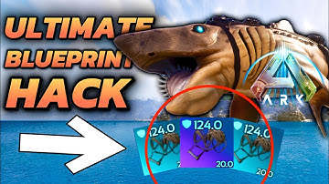 Ultimate Helicoprion Blueprint Hack Guide, Ark Survival Ascended Blueprint Farm