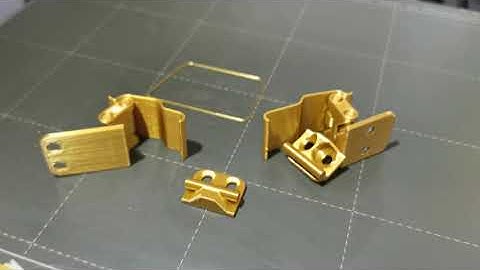 Latch - No support - Print in place - M4 screw holes