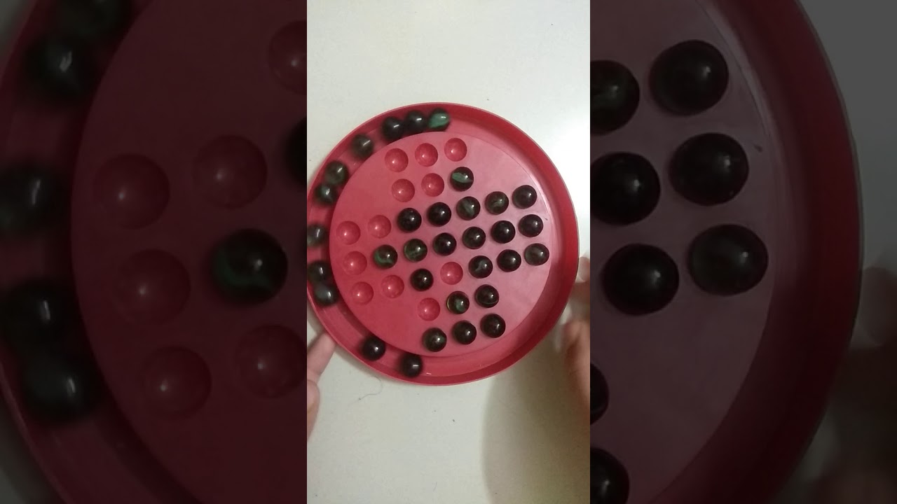 Easy Way to Solve A "Marble Solitaire Game" YouTube