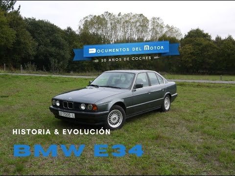 BMW Serie 5 E34 (1/2)- Historia y evolución