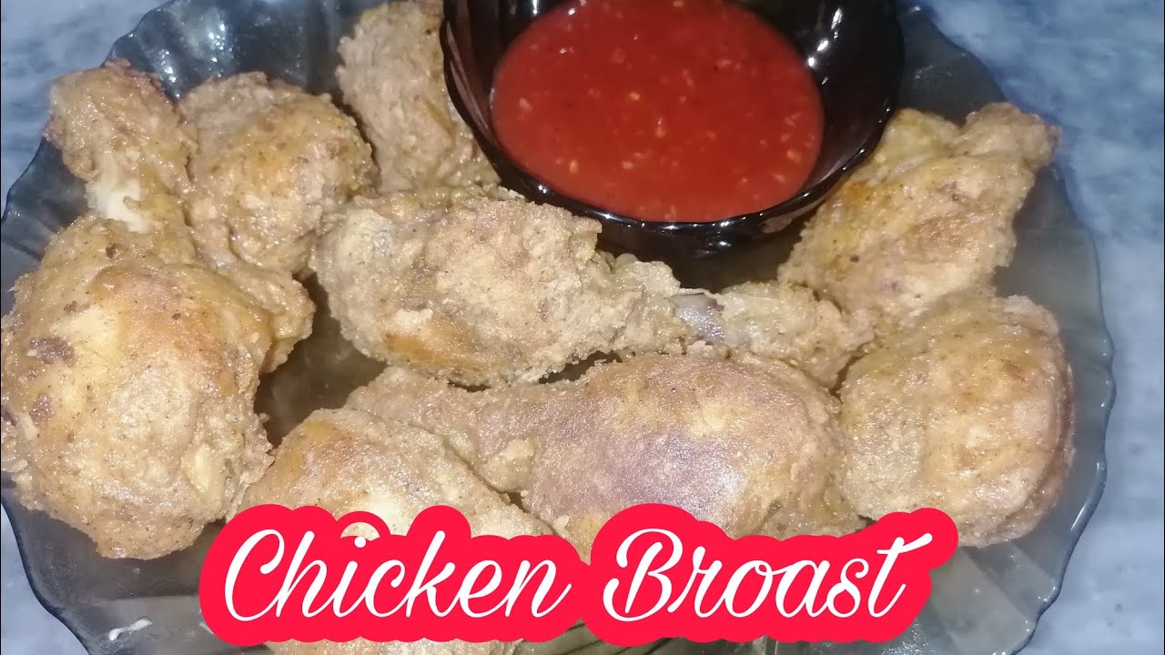 Chicken Broast (crispy n juicy) _ How to make crispy n juicy fried ...