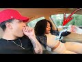 SLAMMNG THE BRAKES PRANK ON GIRLFRIEND!!