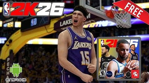 NBA 2K20 MOD TO 2K26 UPDATED ROSTER FREE VERSION 😊😊😊