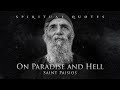 On Paradise and Hell - Saint Paisios