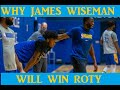 Why James Wiseman Will Win Rookie of the Year-The Case Made