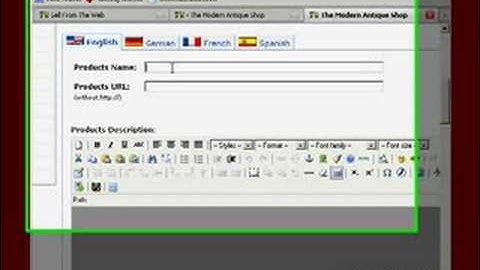 part 1-- product upload to shopping cart