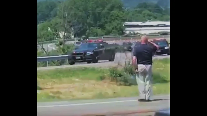 Heartbreaking Procession of Trooper Nicholas Clark...
