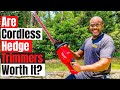 MILWAUKEE M18 HEDGE TRIMMER REVIEW | How to Trim Hedges with Cordless Hedge Trimmer Demo