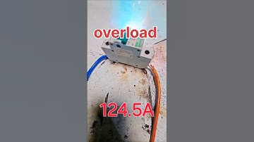 MCB Overload Test #electrical #electrician #shorts