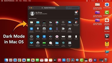 How to Turn On & Off  Dark Theme in Mac OS