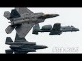 Triple Jet Demo -A-10/F-35/F-22 - EAA AirVenture Oshkosh 2019